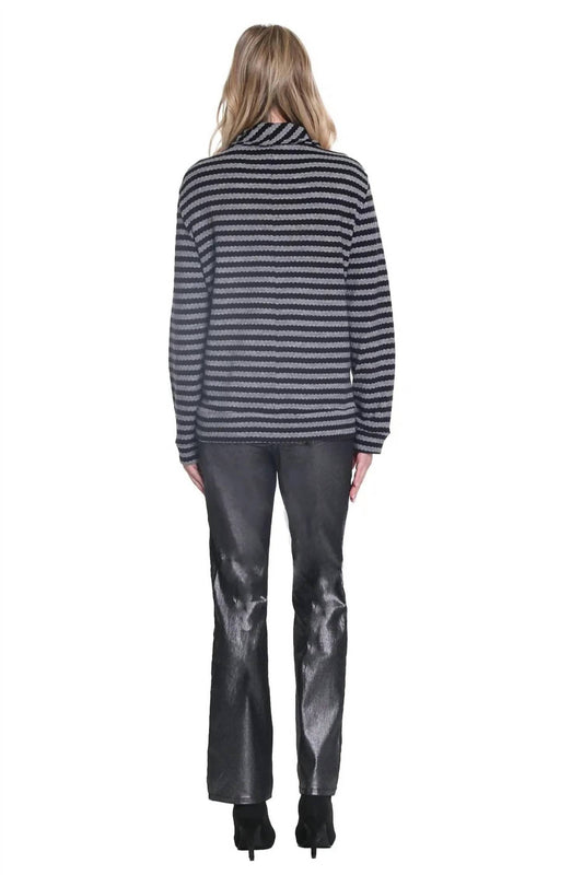 Tru Luxe - Foil Printed Bootcut Jean