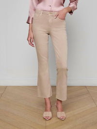 L'Agence - Kendra High Rise Crop Flare Jean