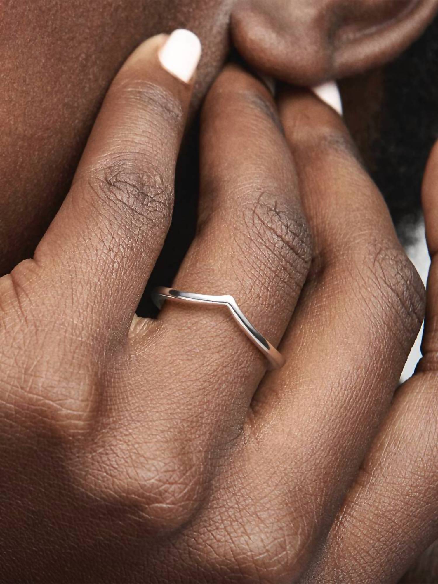 Pandora - Polished Wishbone Ring