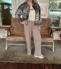 Picadilly - Wide-leg Center Seamed Pants