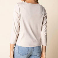 Habitat - Cozy Rib Crew Neck Long Sleeve Tee
