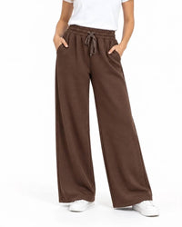 Zenana - Scuba Wide Leg Pants