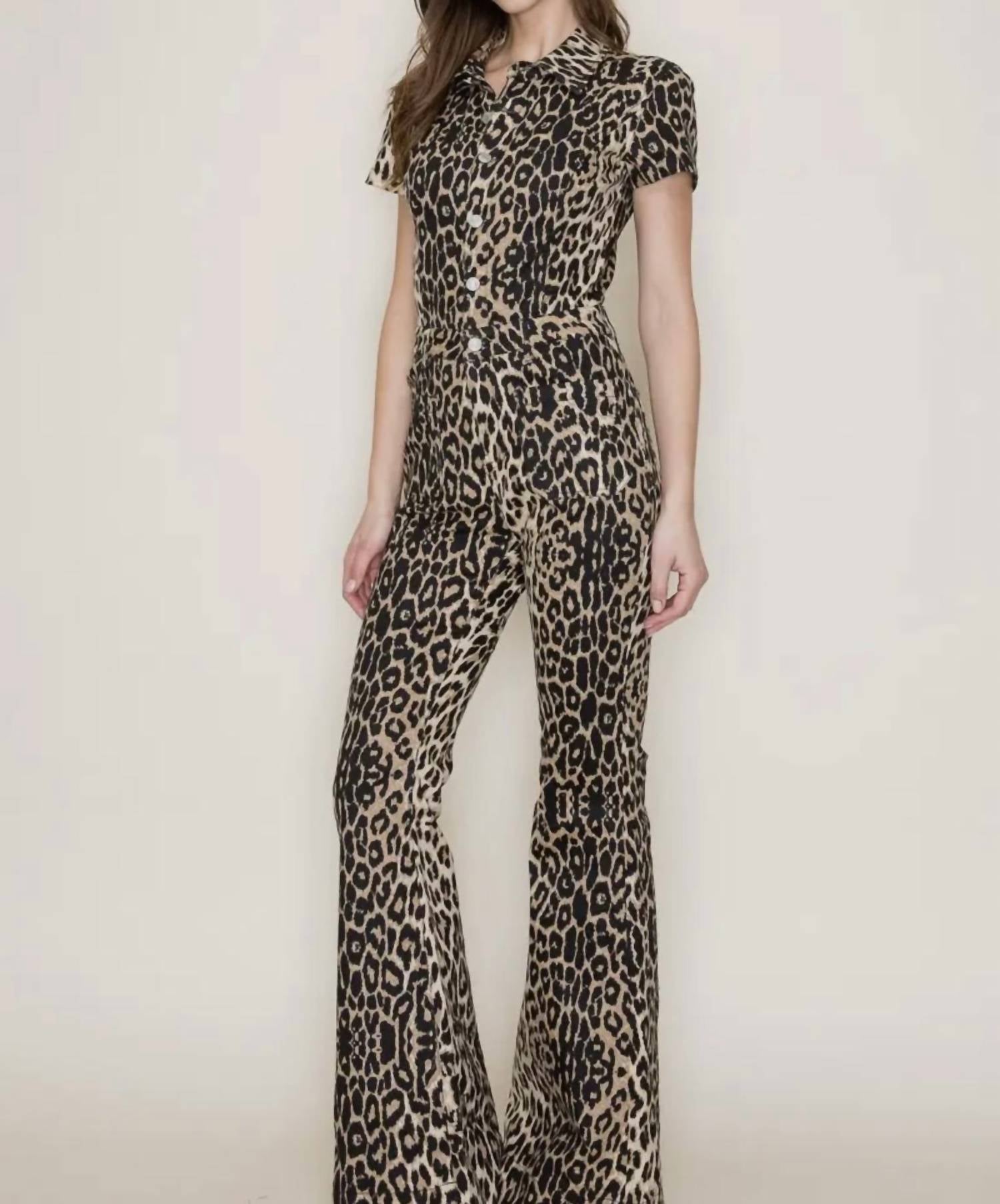 Wisteria Lane - Out In The Wild Denim Jumpsuit