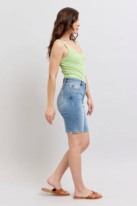 Judy Blue - High Waist Bermuda Shorts