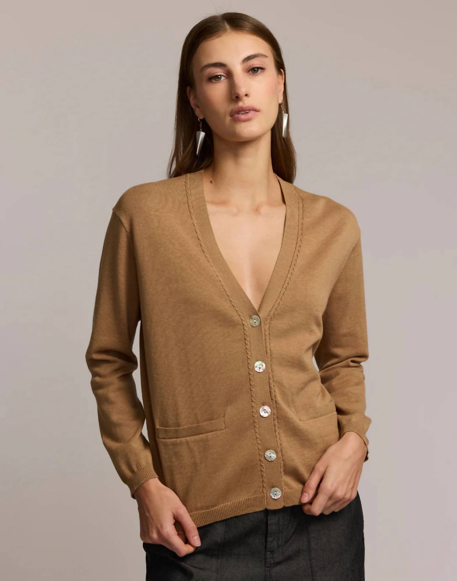 Hinson Wu - Cassie Long Sleeve Cardigan