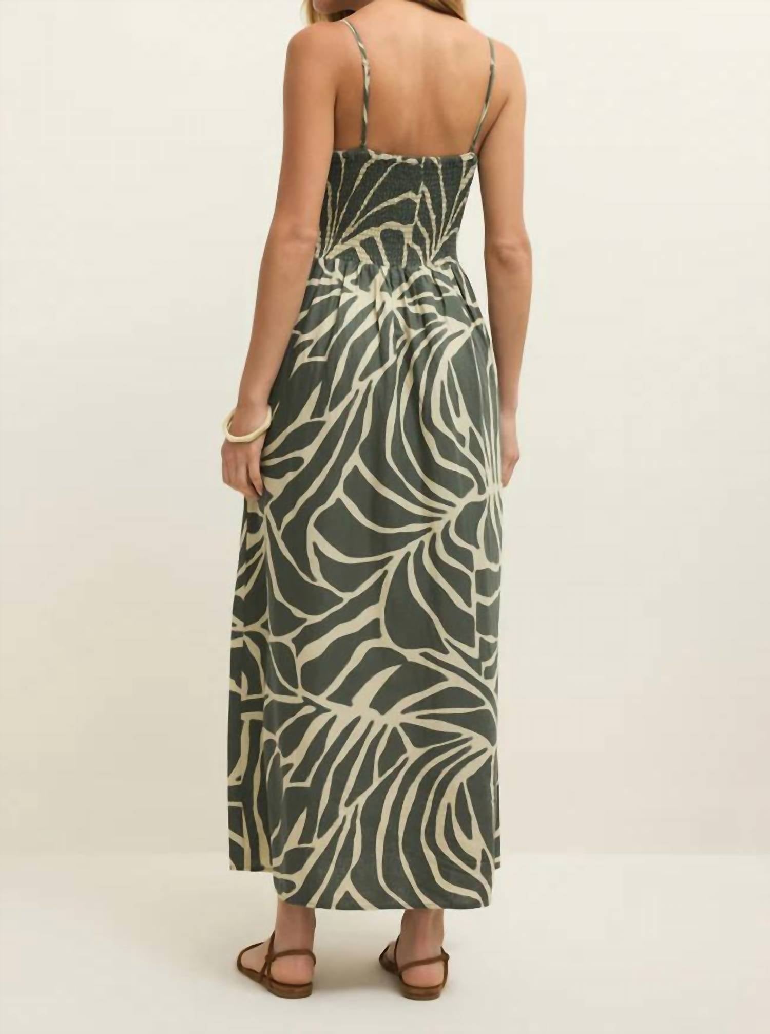 Z Supply - Bayside Tova Palm Midi Dress