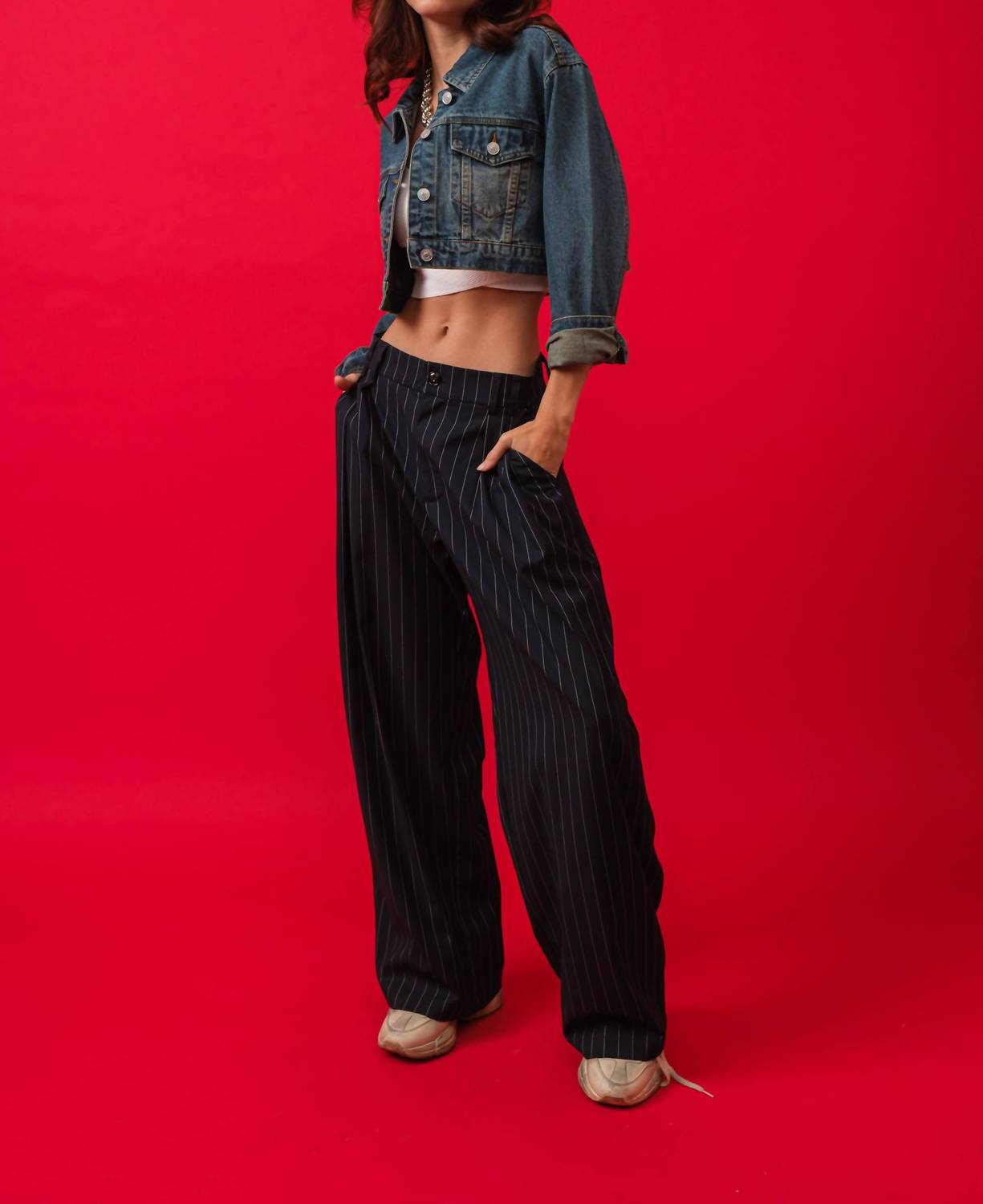 Signature8 - Long Sleeve Crop Top Jacket