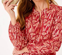 Lilly Pulitzer - Women's Giana Long Sleeve Silk Top