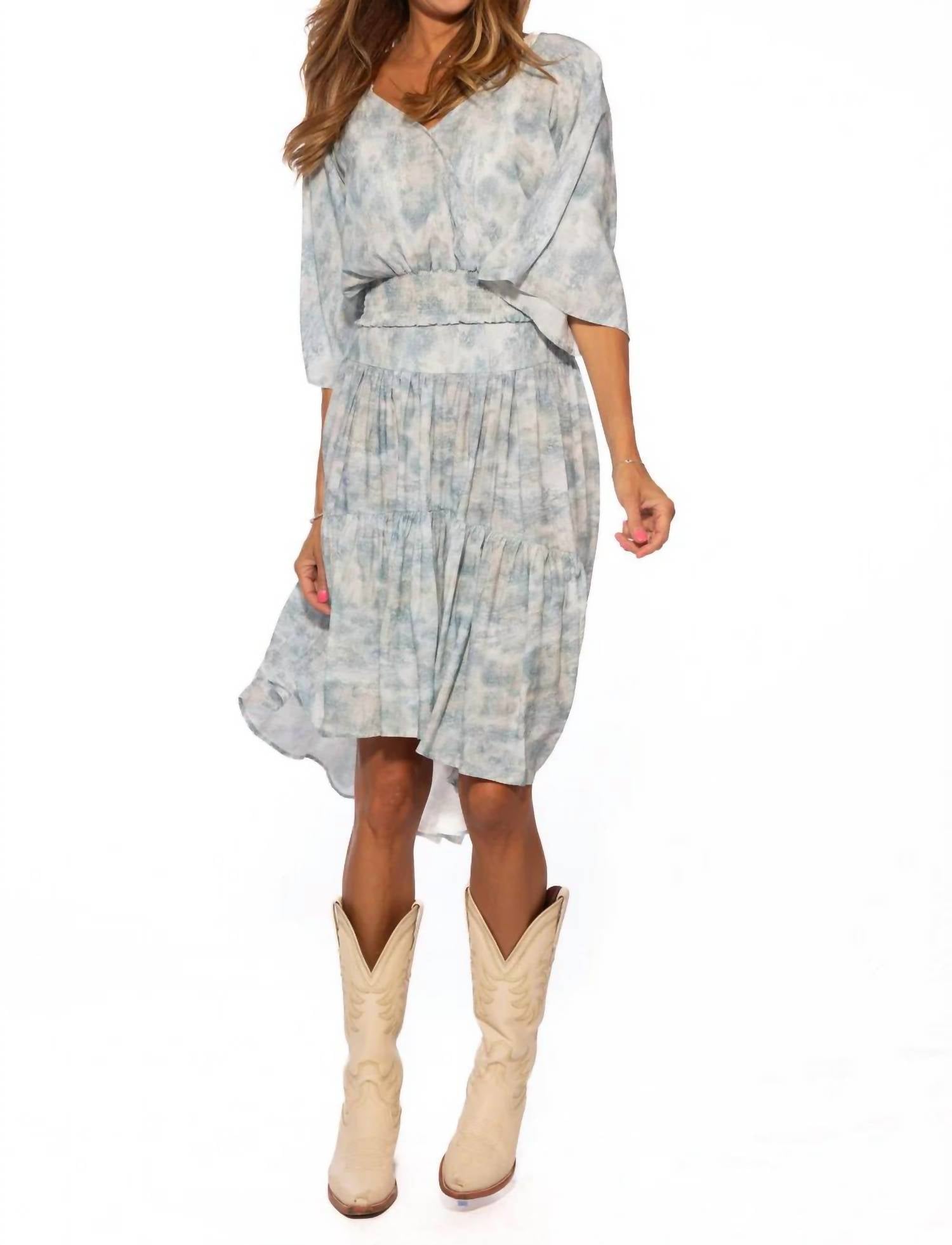Lovlei - Penny Smocked Waist Top