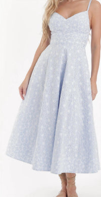 Karina Grimaldi - Auri Embroidered Dress