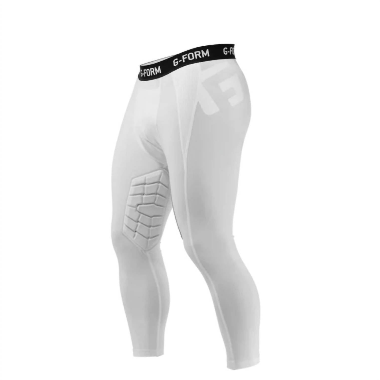 G-Form Men's Catcher's Baseball Pant in white - men's jeans