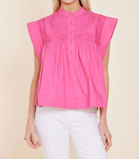 Dolce Cabo - Poplin Smock Top