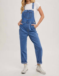 Bluivy - Denim Straight leg Overalls
