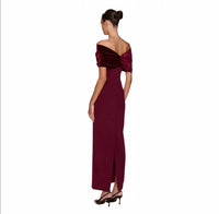 Sonya Moda - Belluno Off-shoulder Maxi Dress