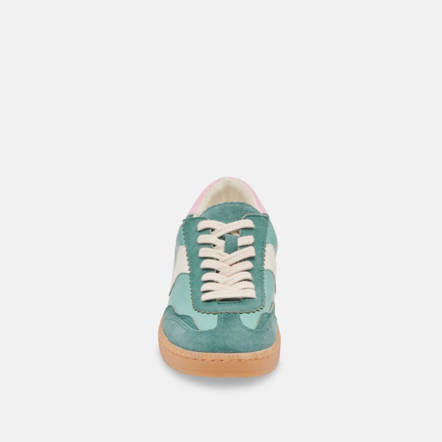 Dolce Vita Women's Notice Sneaker in green suede - women's sneaker - view 4