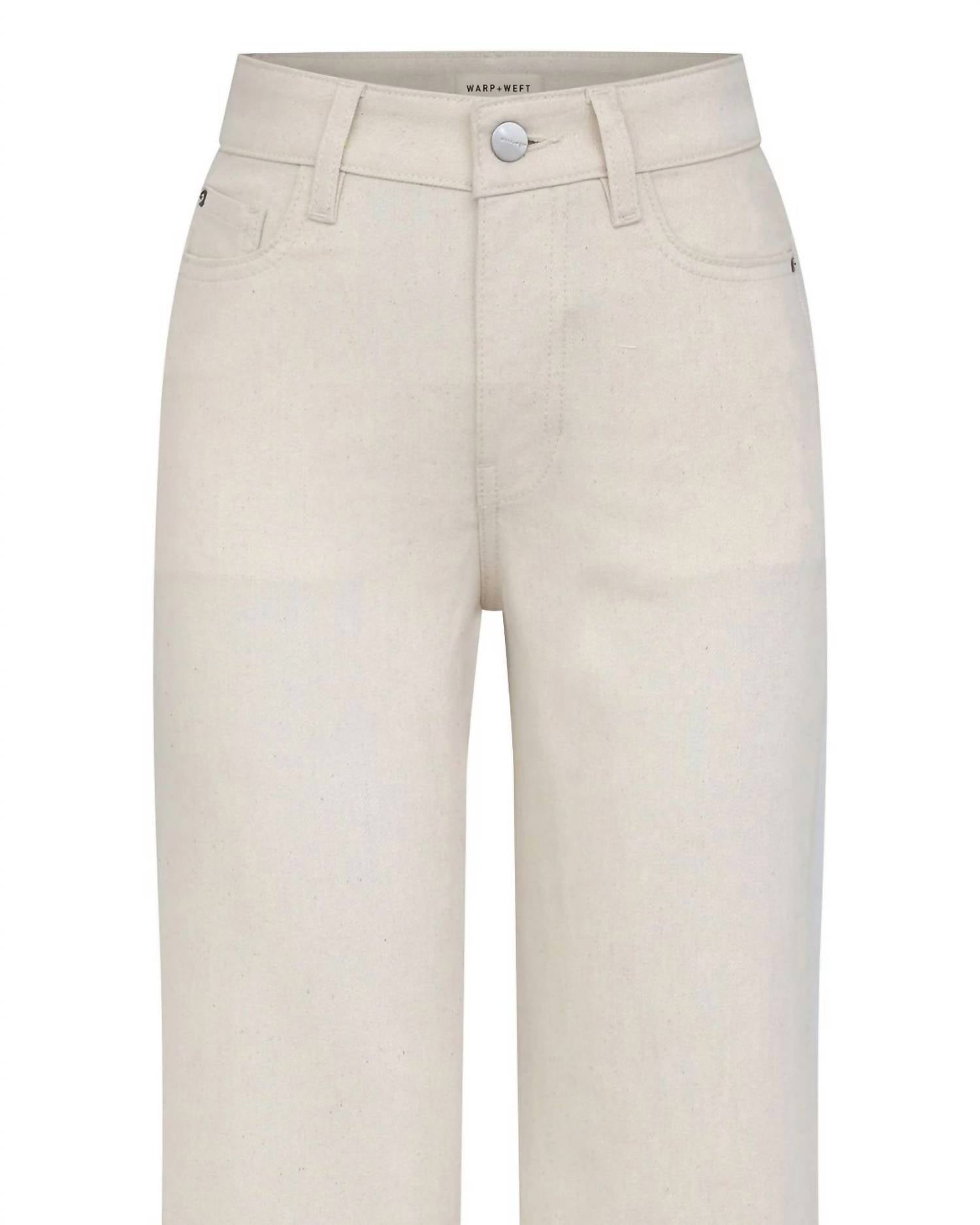 Warp + Weft - Women's High Rise Straight Leg Jeans