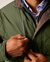 Johnnie-O - Juno Quilted Snap Jacket