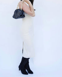 Falcon Park - Cruz Mock Neck Sweater Midi Dress