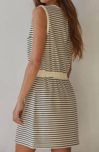 By Together - Swen Striped Sleeveless Dress