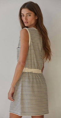 By Together - Swen Striped Sleeveless Dress