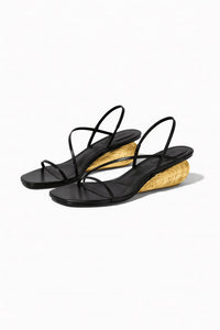 Simkhai - Women's Bridget Shell Wedge Sandals