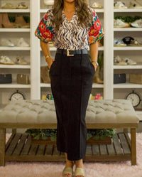 Miou Muse - Classic Maxi Skirt