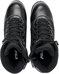 FILA Men's Stormer High Top Lace Up Boots in black - men's boots - detail view