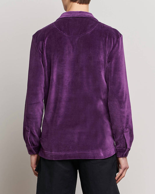 Oas - Long Sleeve Velour Shirt