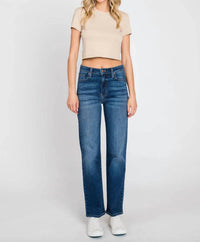 Letter To Juliet - Siena Basic Straight Leg Essential Jeans