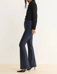 Warp + Weft - Nao Coated Bootcut Jeans