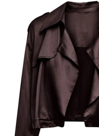 Nouvelle / Silk95Five - Women's Kensington Trench Crop
