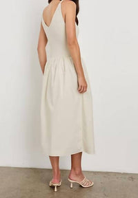 Rails Franca Dress in ivory - women's dress - detail view