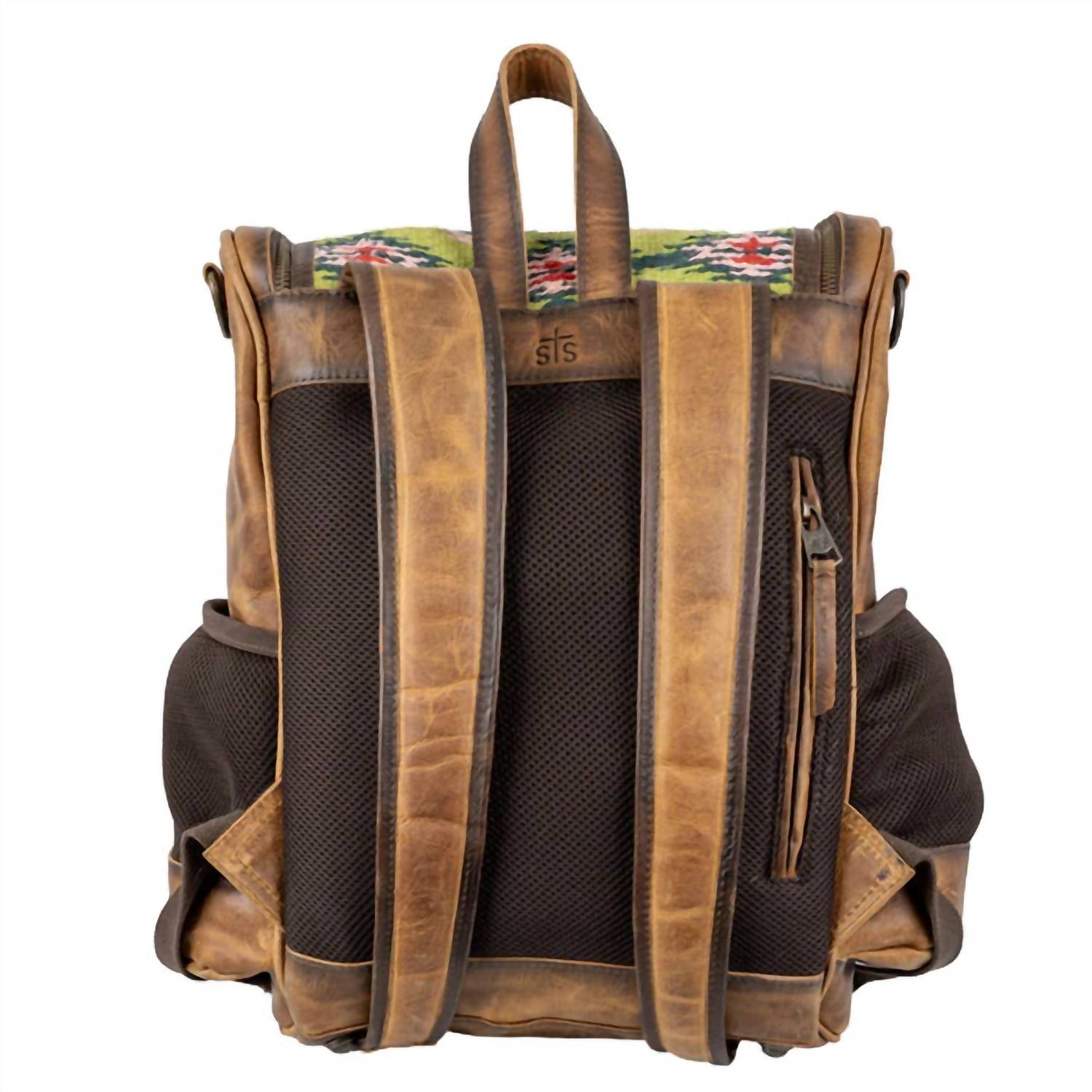 STS Ranchwear Women's Laini Backpack in baja dreams - women's bag - detail view
