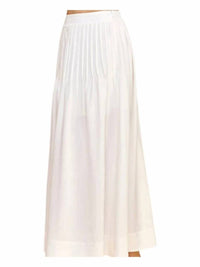 Pinch - Women’s Pintuck A-line Maxi Skirt