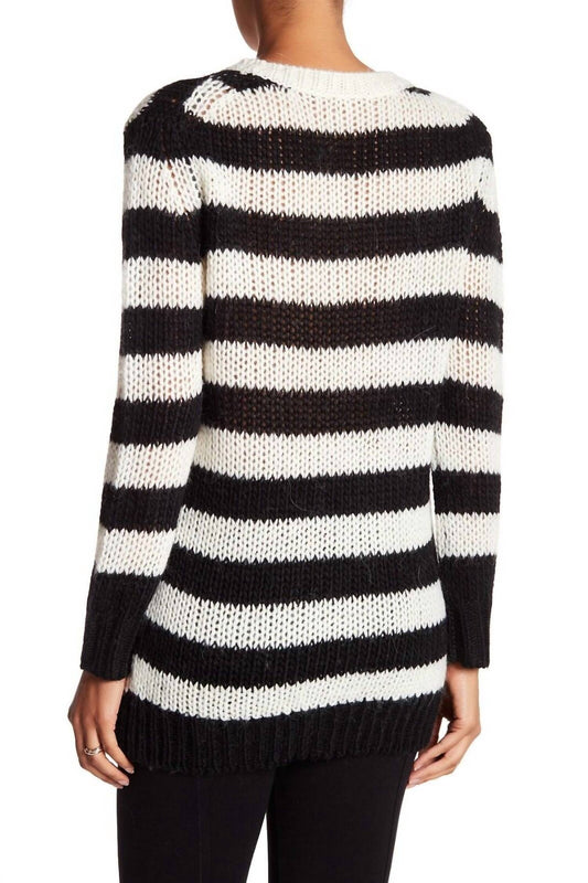 Trina Turk - Penelope Striped Wool Blend Sweater