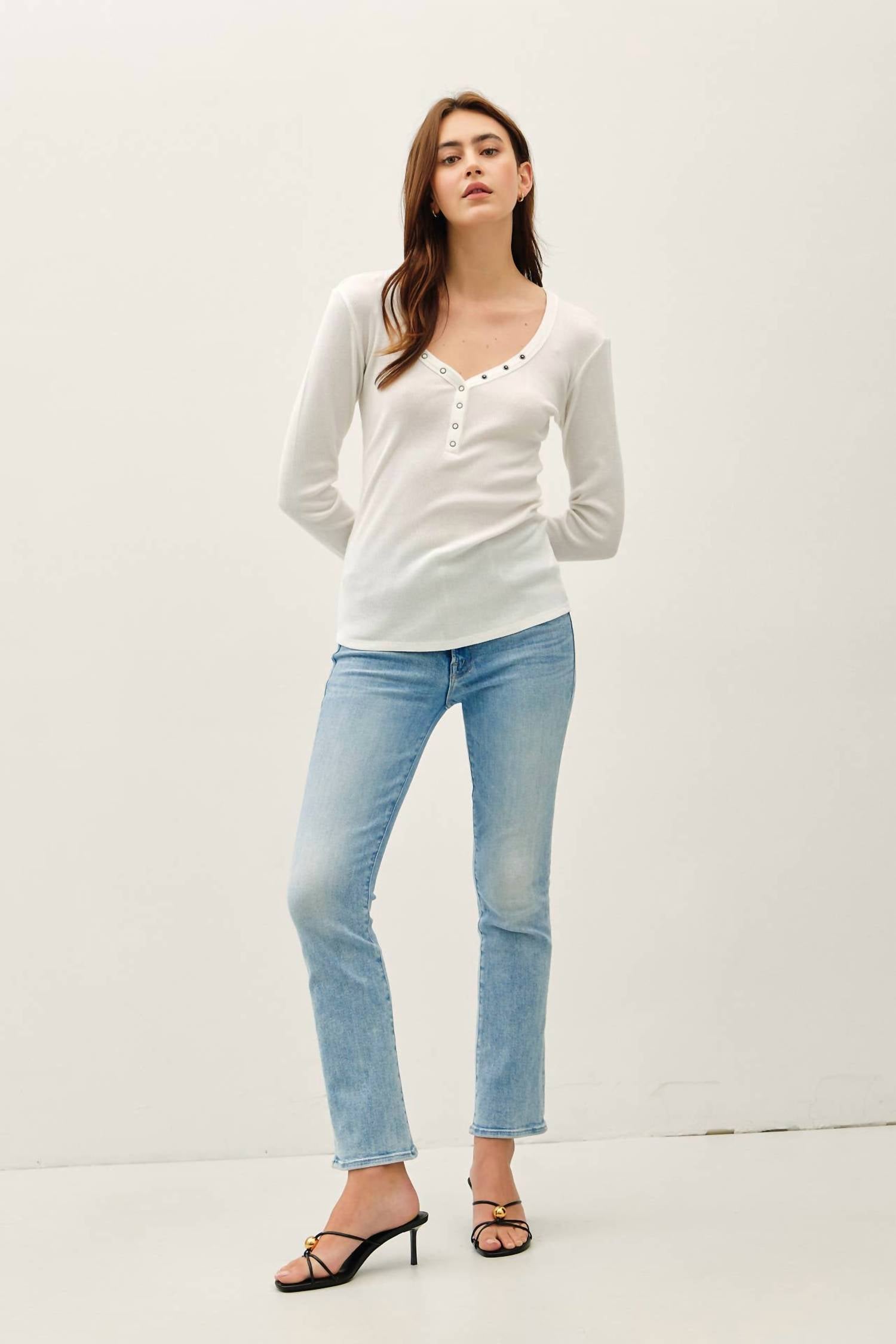 Be Cool - Anna Henley Snap Top