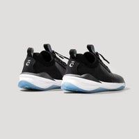 Clove Women's Classic Core Sneakers in black blue - women's sneaker - alternate view