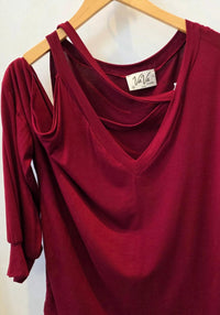 Vava - Women's Asymmetrical Multi-strap Top