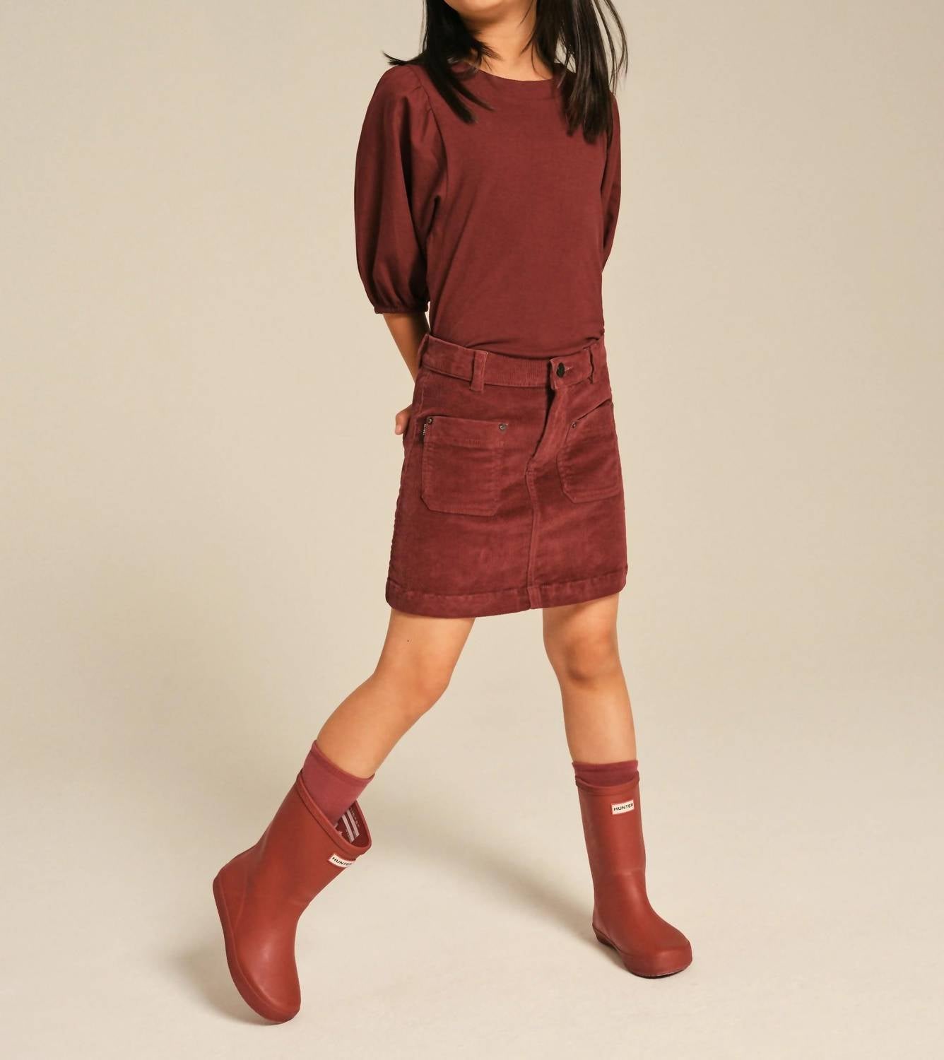Dl1961 - Kids' - Girls Corduroy Mini Skirt