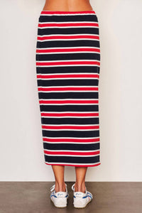 Sundry - Midi Side Slit Skirt