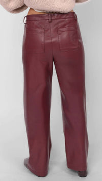 Sadie & Sage - Night Vision Faux Leather Pants