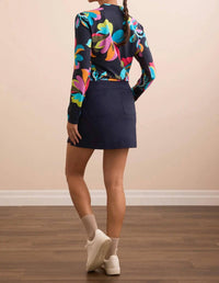 Tribal - 4-way Stretch Pull-on Straight Skort