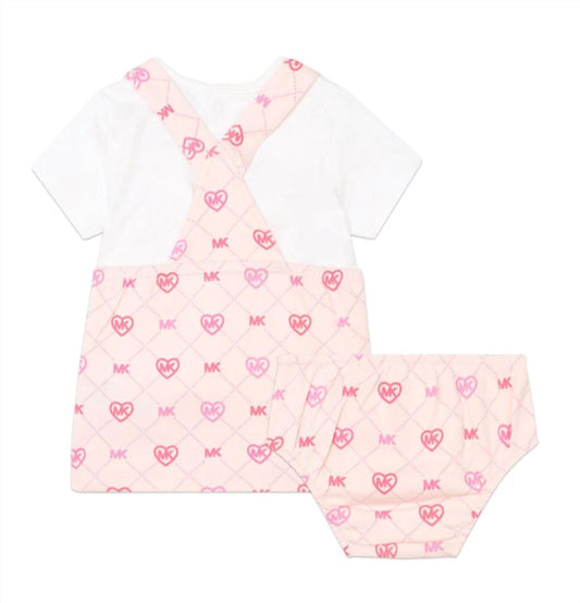 Michael Kors - Kids Monogram Print Dress Set