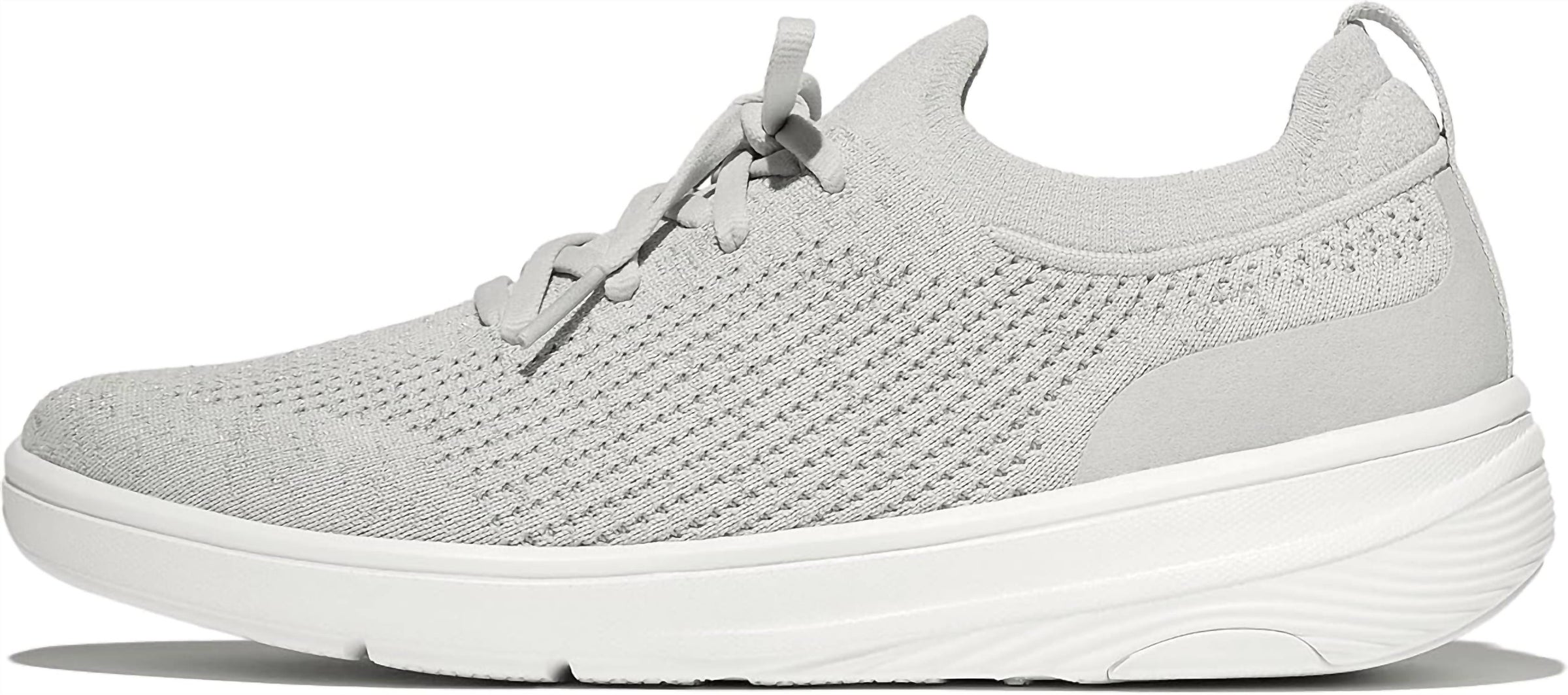 Fitflop - Women's Super-q Knit Slip-on Laced Sneakers