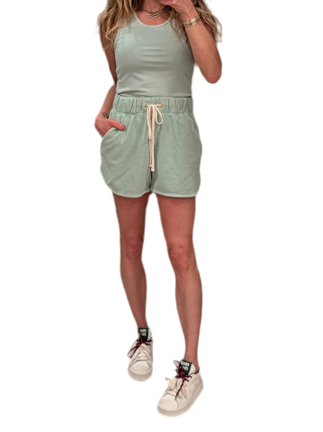 Les Tien - Serena Scallop Shorts