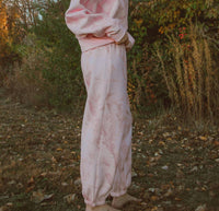 TCEC Bubblegum Camo Pull-on Sweatpants in pink - women's pants - view 5