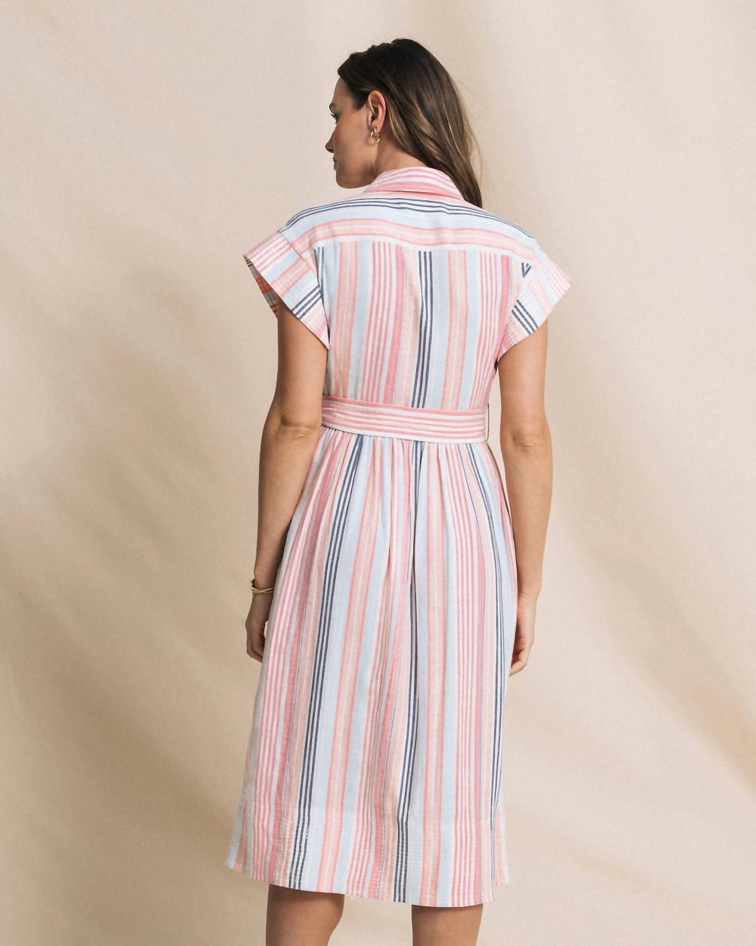 Southern Tide - Tinley Belted Shirt Dress