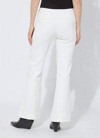 Lysse Alma High Waist Cavalry Trouser in snow white - women's pants - alternate view