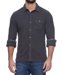 Flags & Anthem - Channing Long Sleeve Hero Knit Flannel Shirt