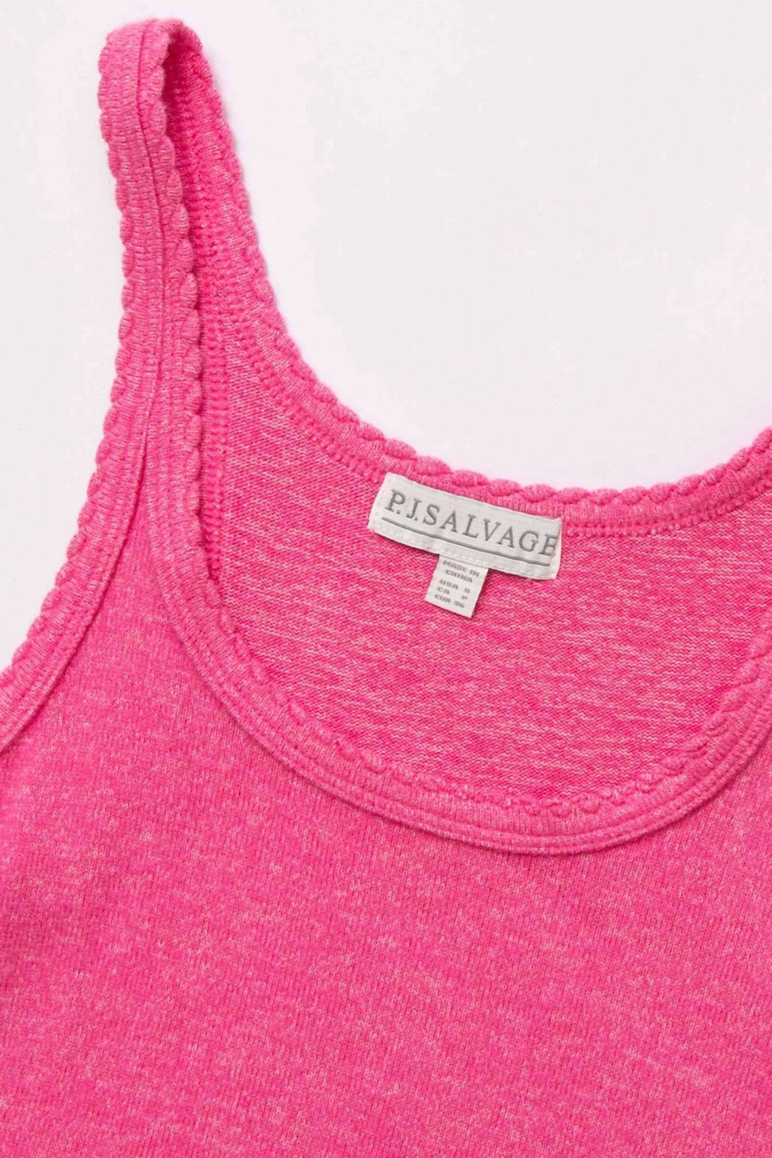Pj Salvage - Peachy Basic Tank Top